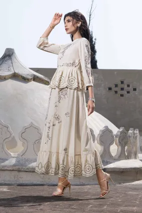 2 Piece - Embroidered Suit - KFE24-85
