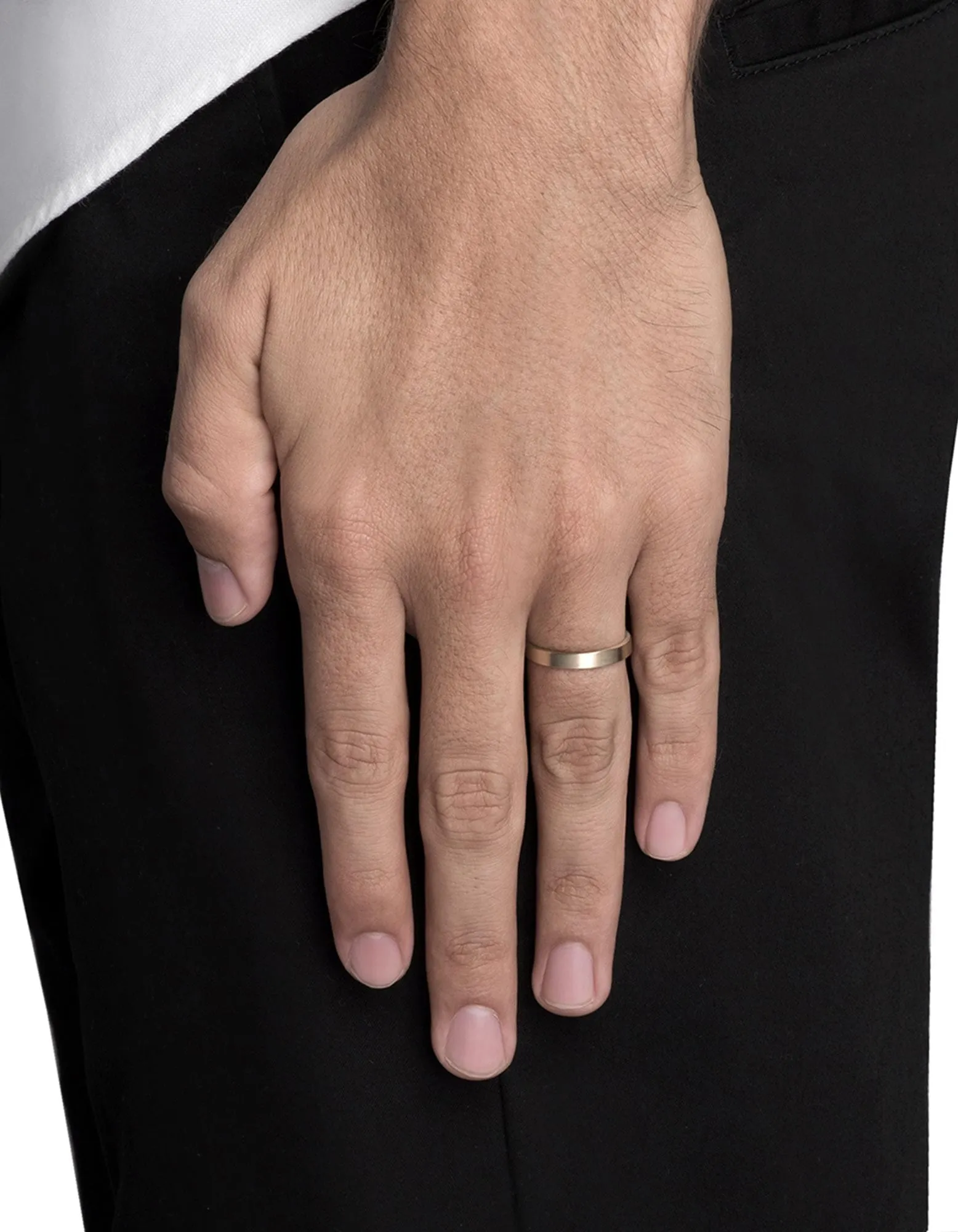 3mm Gold Band, 14k Gold