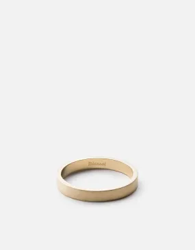 3mm Gold Band, 14k Gold