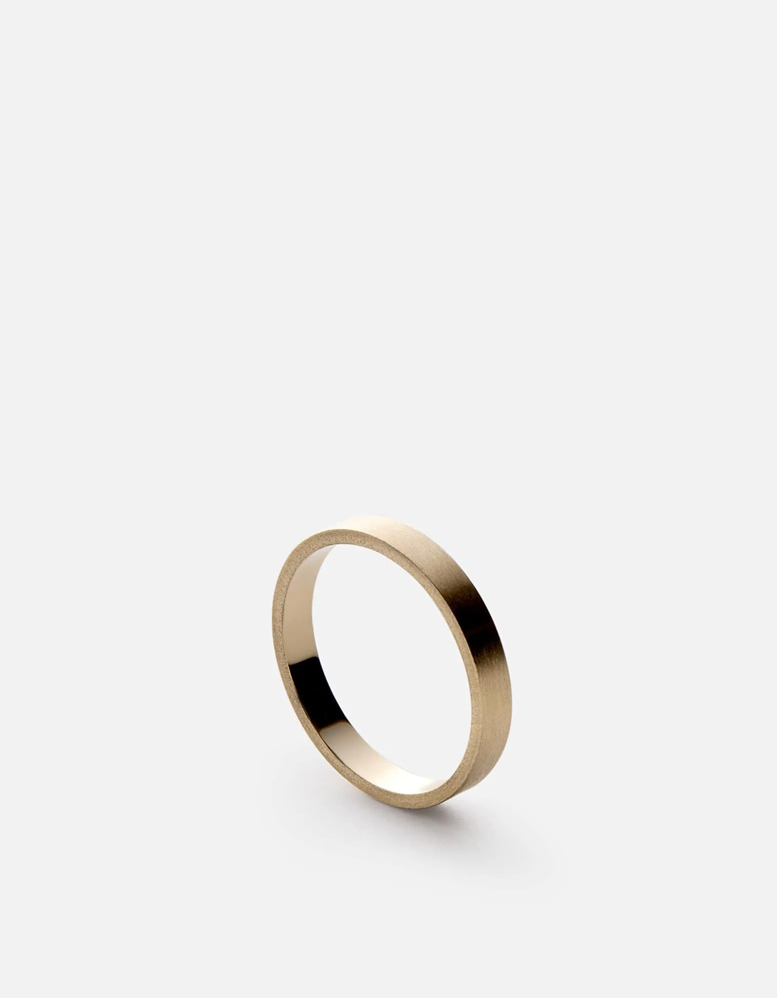 3mm Gold Band, 14k Gold