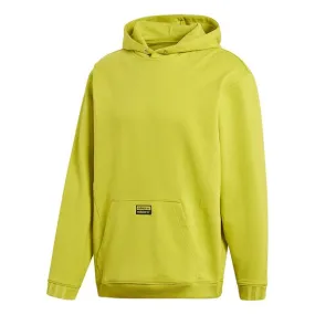 adidas originals Fashion Hoody Casual Sports Pullover Green Yellow