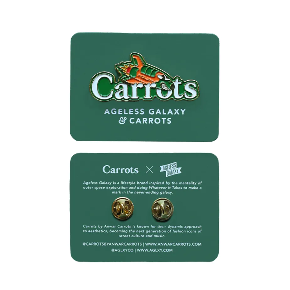 AGLXY Multi-Color Carrots Pin