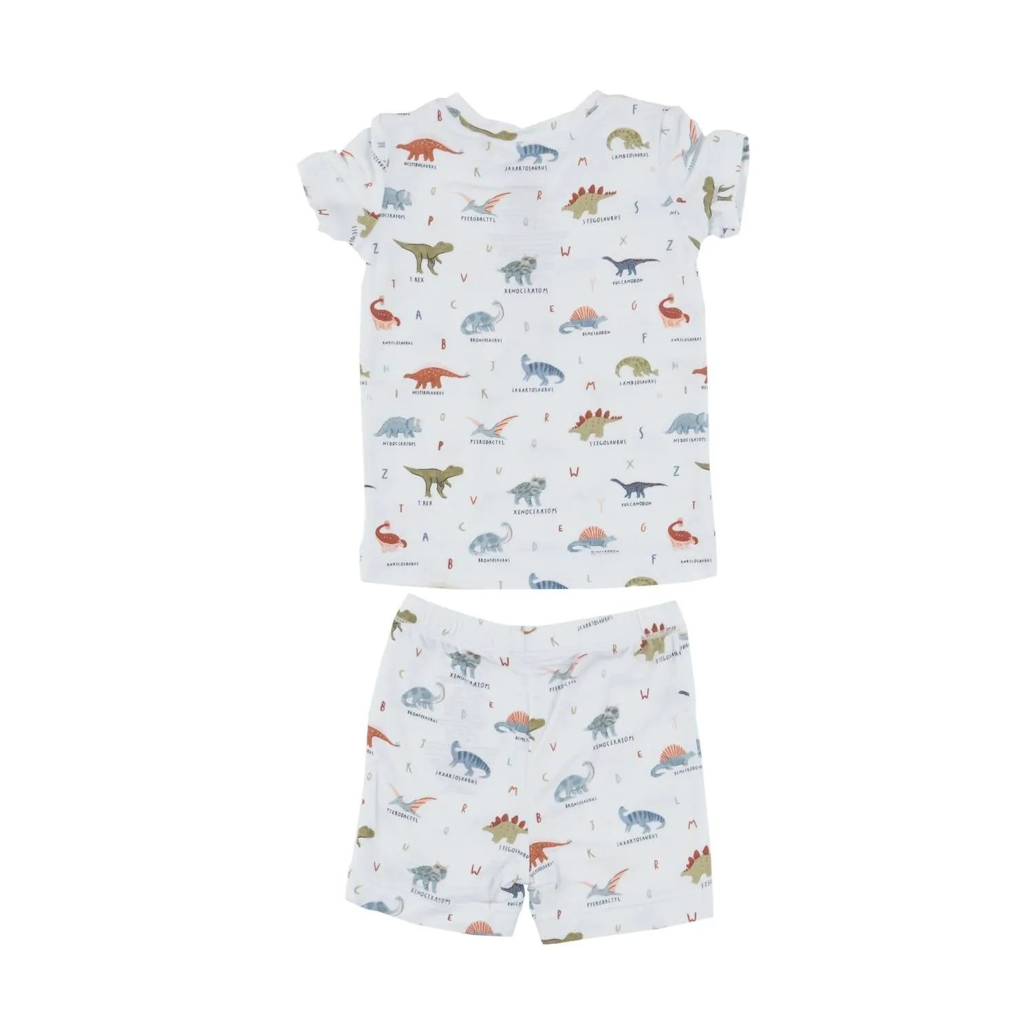 Angel Dear - Baby's Abc Dino Loungewear Short Set