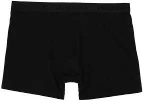 Balenciaga Black Logo Boxer Briefs