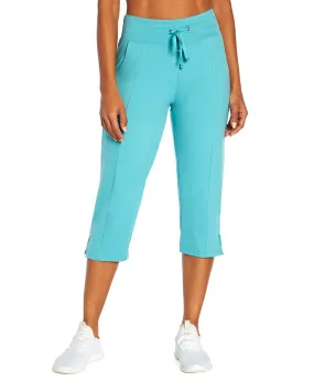 Bally Women's  Teal Porcelain Mona Capri Pants - Women