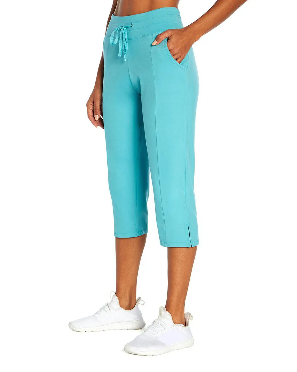 Bally Women's  Teal Porcelain Mona Capri Pants - Women