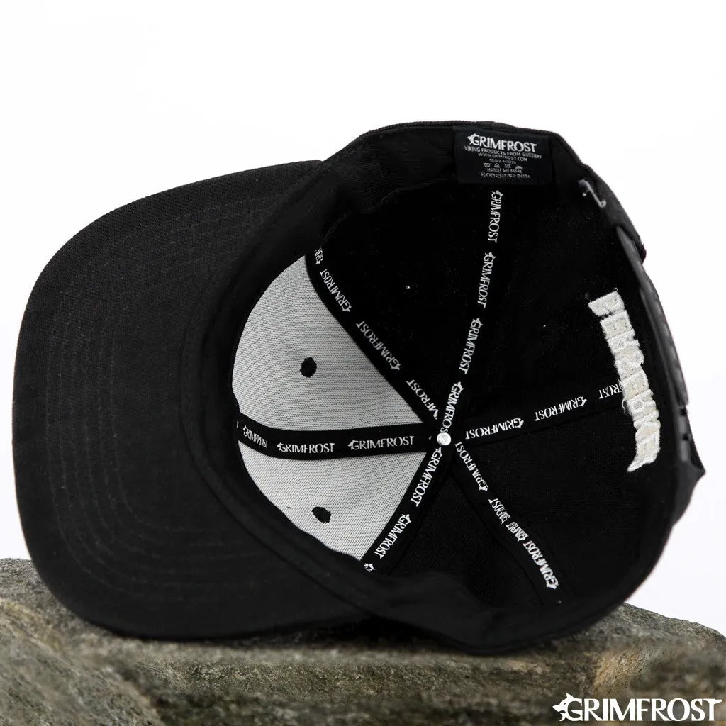 Berserker Snapback Cap, Black
