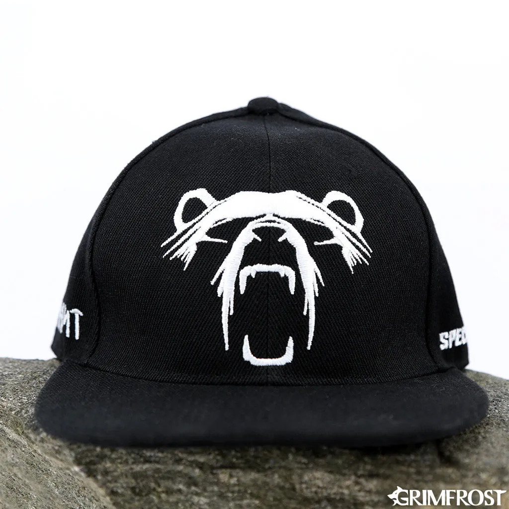 Berserker Snapback Cap, Black