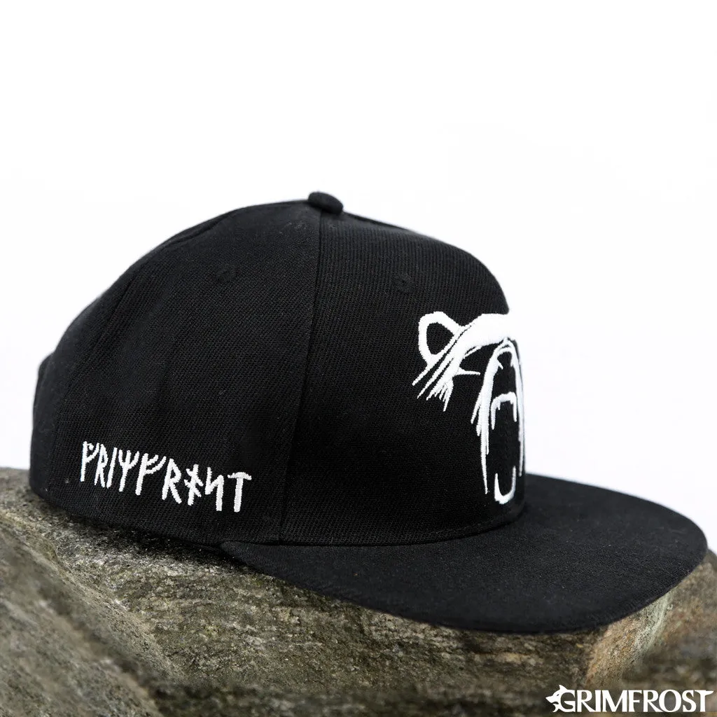 Berserker Snapback Cap, Black