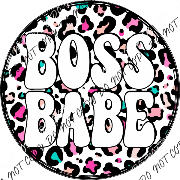 Boss Babe DTF Transfer