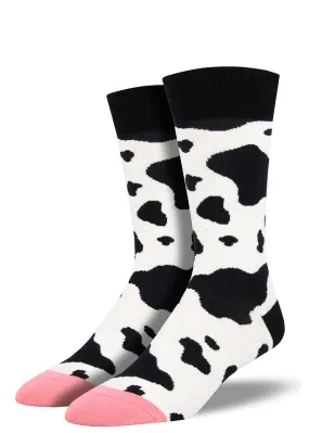 Cow Spots Men's Socks
