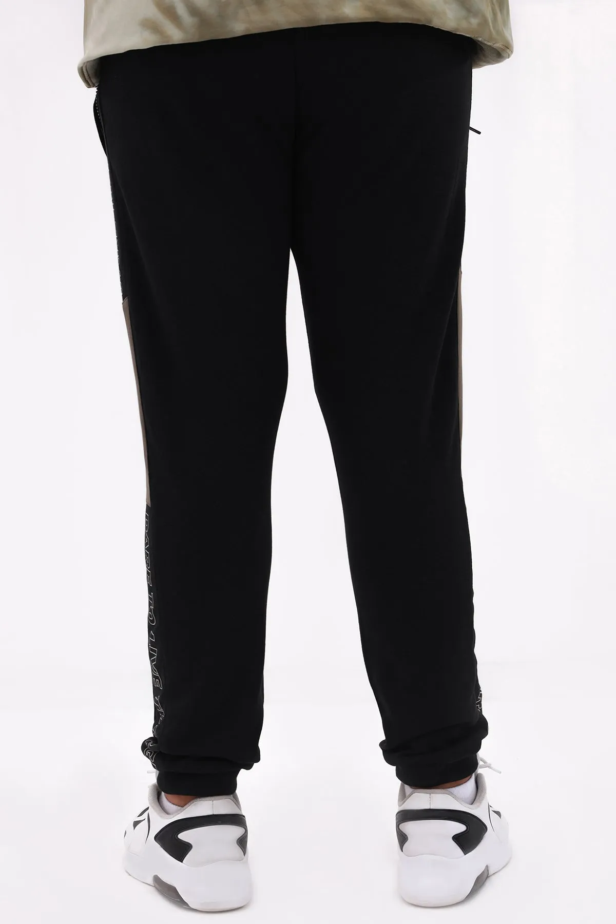 Dare To Live Through Jogger Pants (Plus Size) - W22 - MTR052P