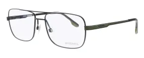 Diesel DL5046 Black Brow Bar Square Eyeglasses