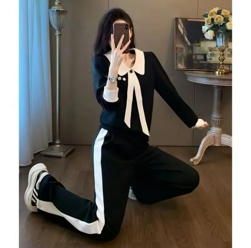 Fashion Women Tracksuit  Pants Two Piece Sets 485915 M