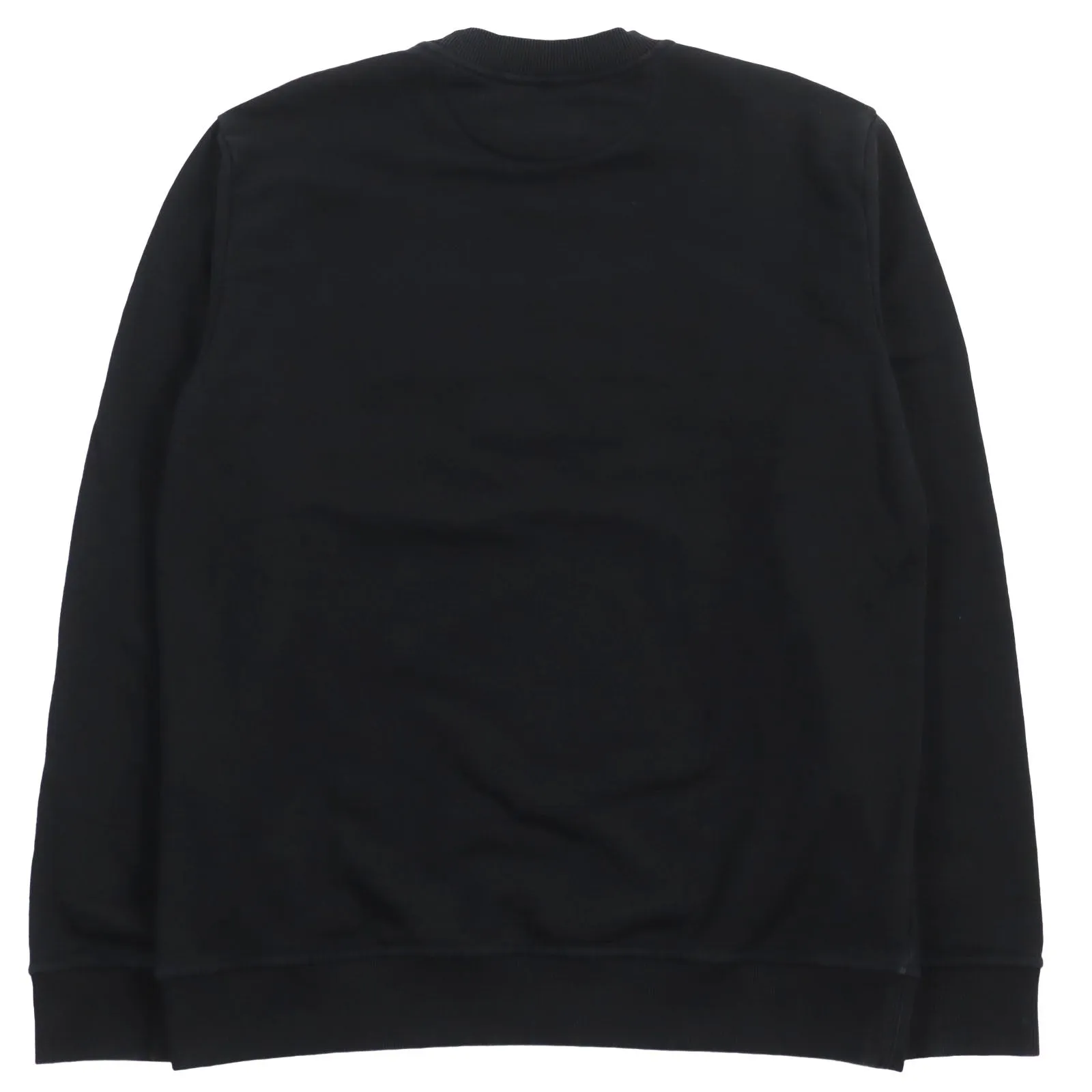 Fendi Cotton Logo Crew Neck Sweatshirt Black XL