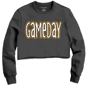 Gameday crop sweatshirts