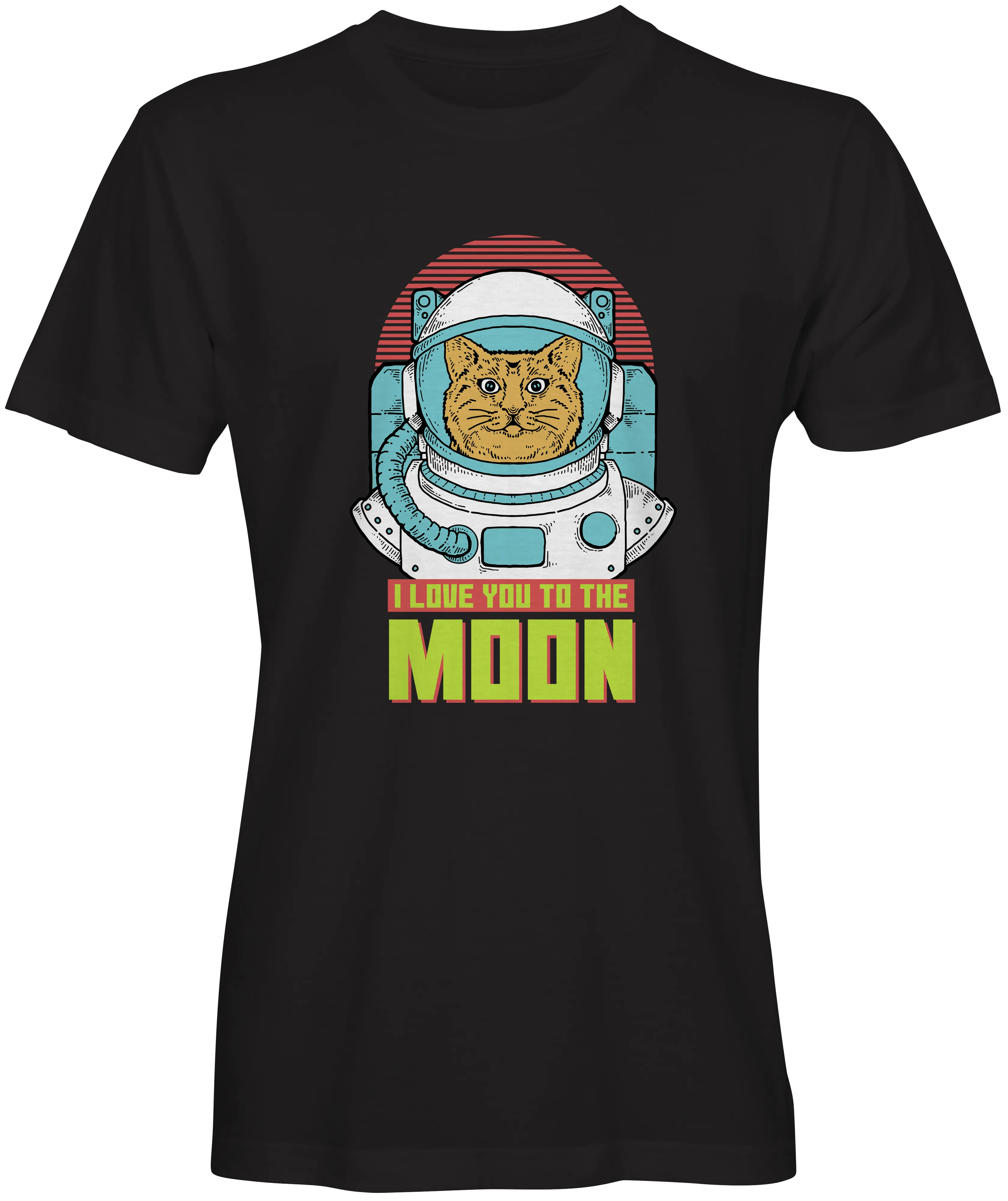 I Love You To The Moon Cat Lovers T-shirts
