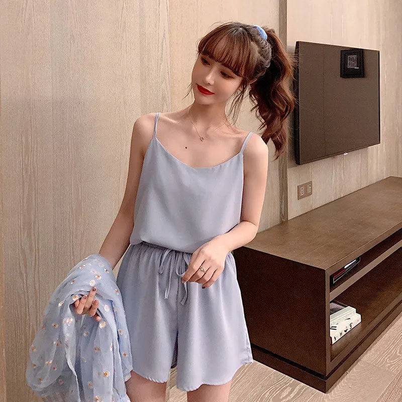 Kawaii Daisy Embroidered Loosed Shirt