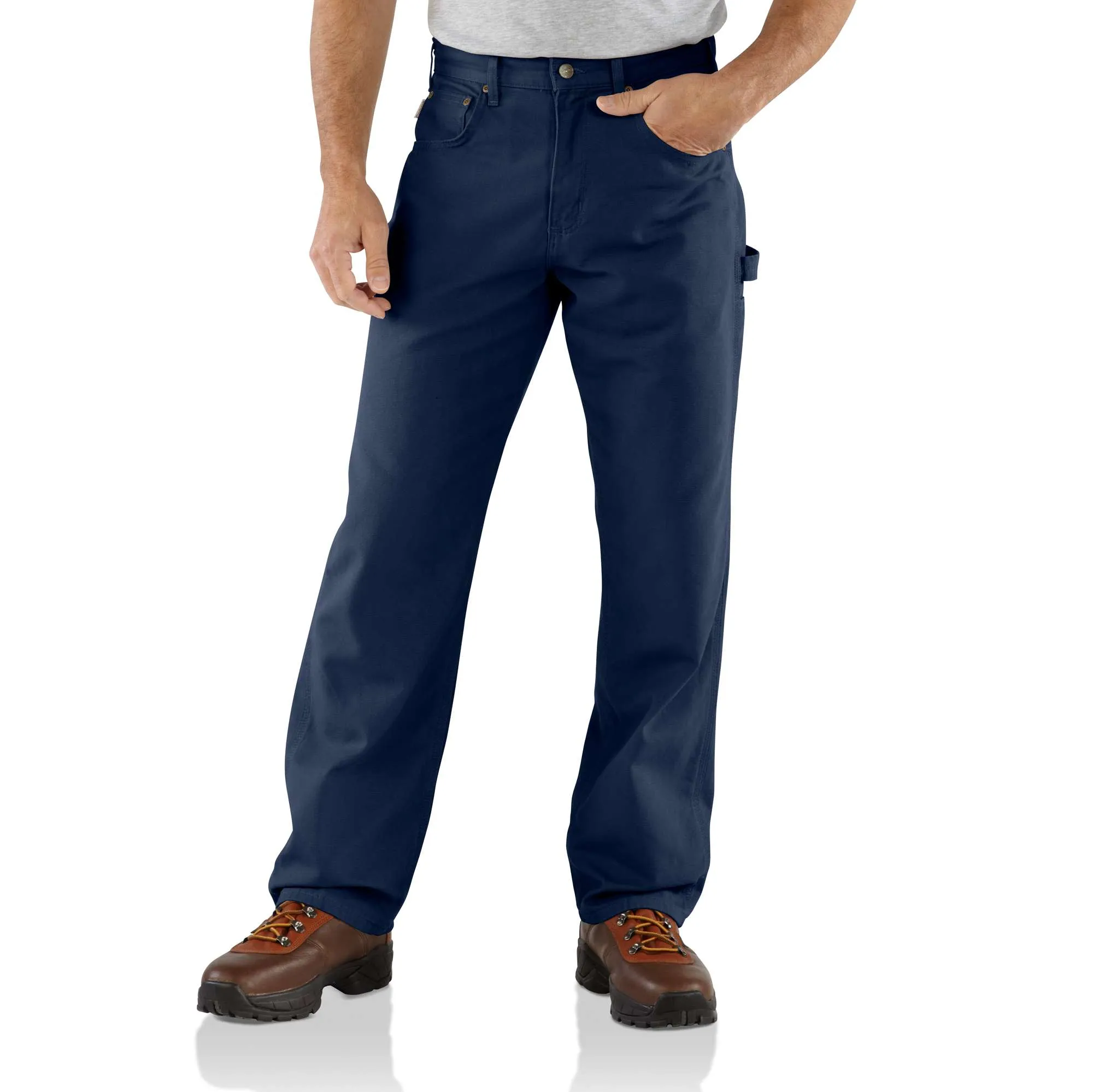 Loose Fit Canvas Carpenter Pant