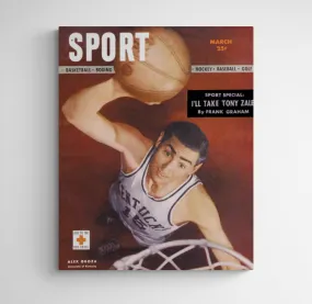 March 1947 SPORT Cover (Alex Groza, University of Kentucky)