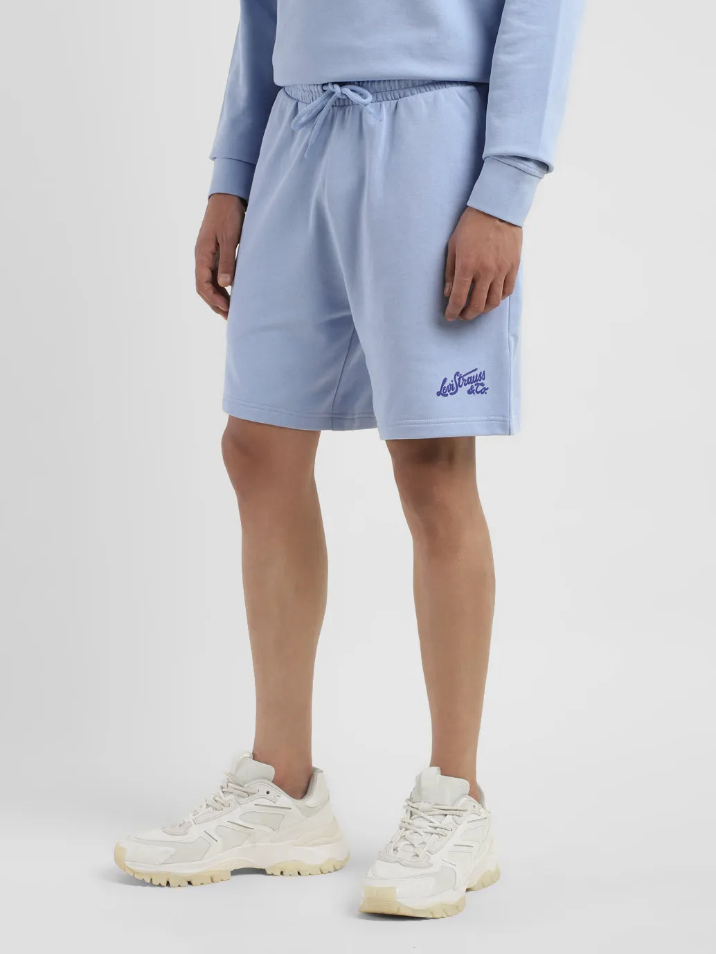 Men's Blue Regular Fit Shorts