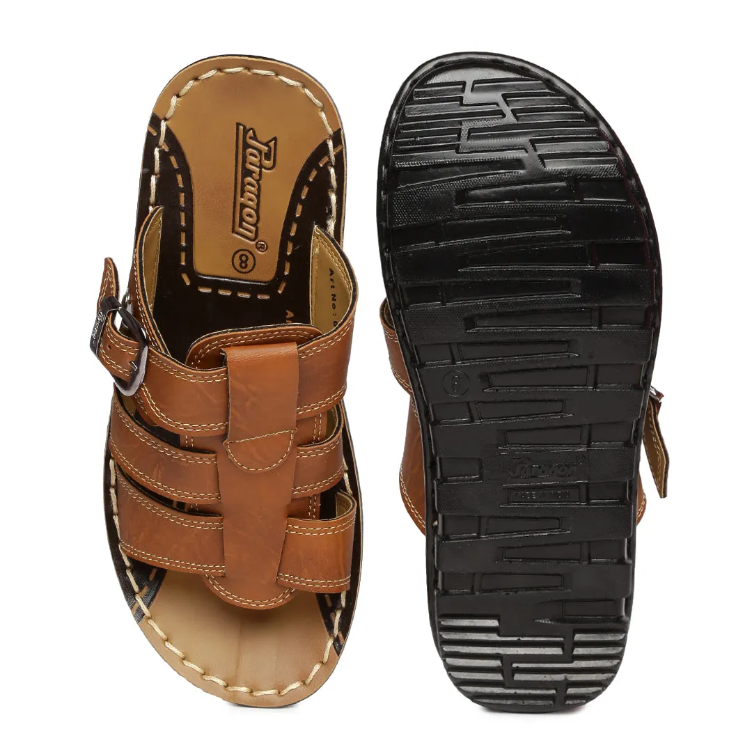 Men's Brown Vertex Flip-Flops