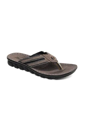 Men's Vertex Brown Flip-Flops