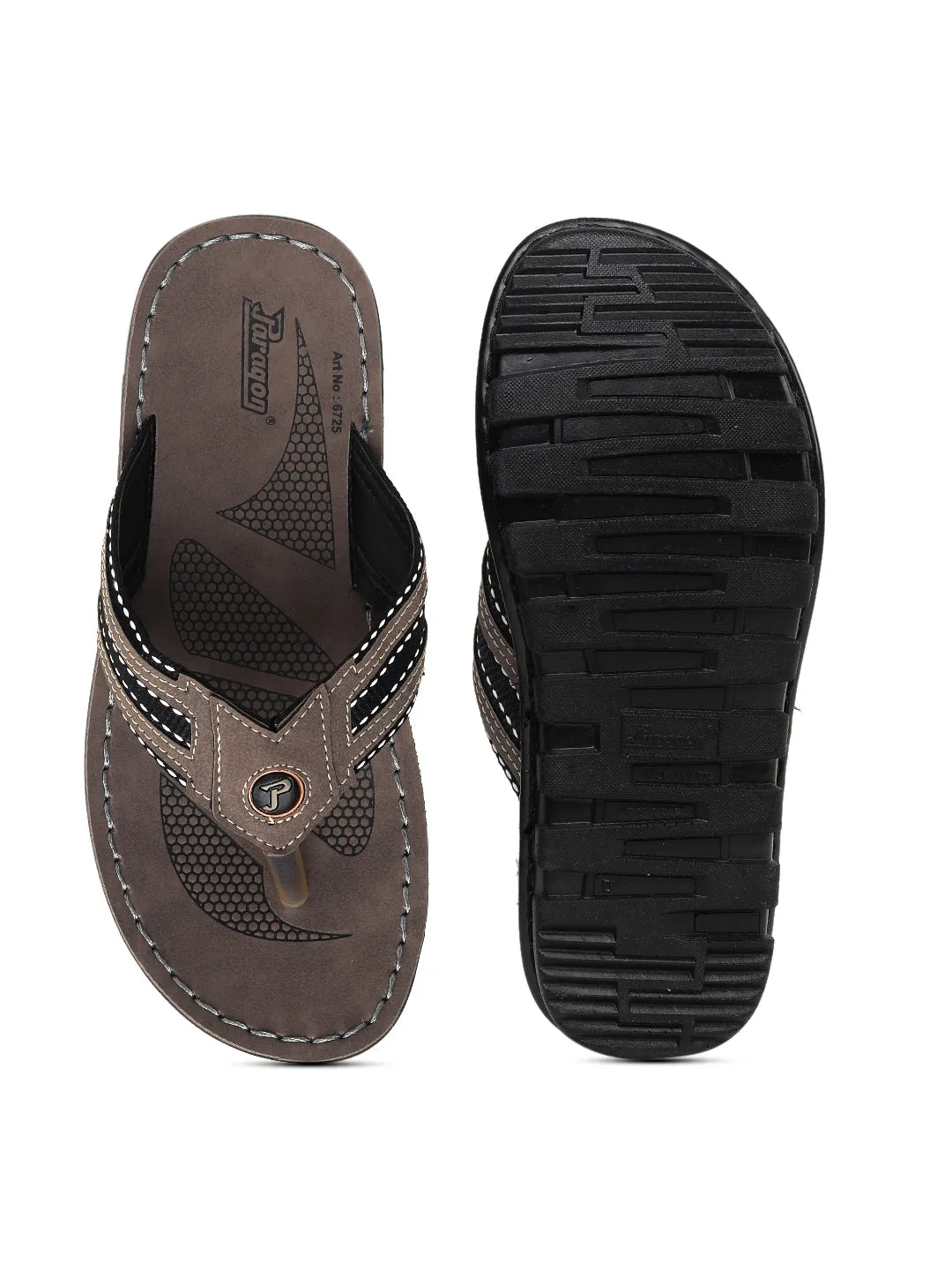 Men's Vertex Brown Flip-Flops