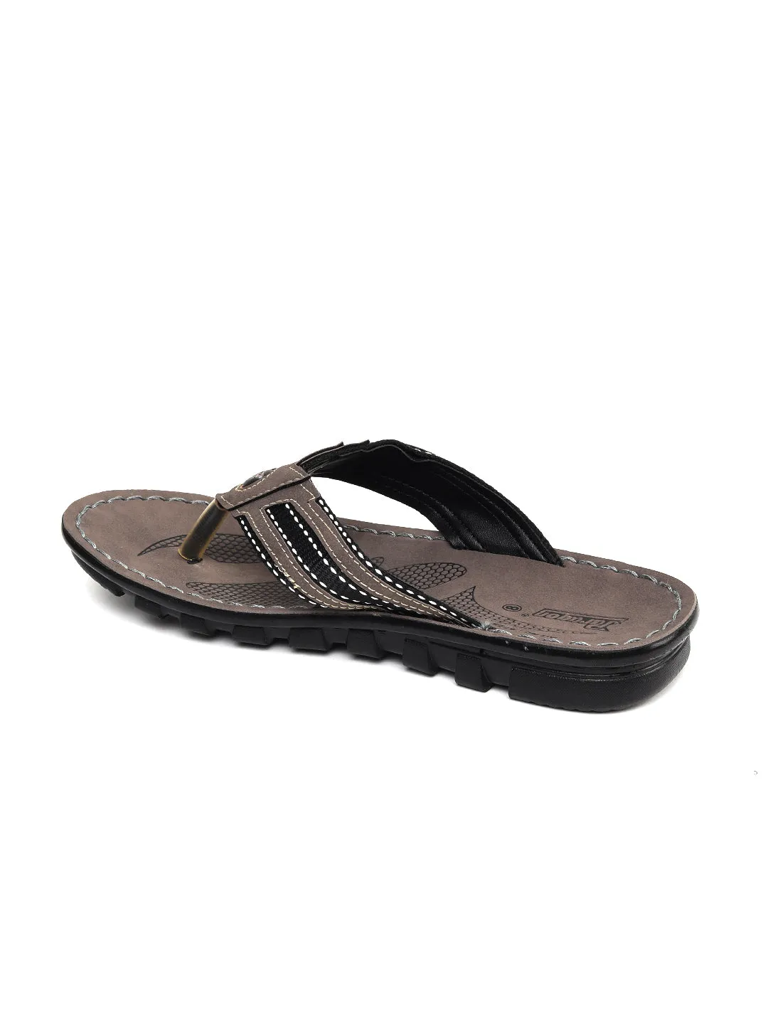 Men's Vertex Brown Flip-Flops
