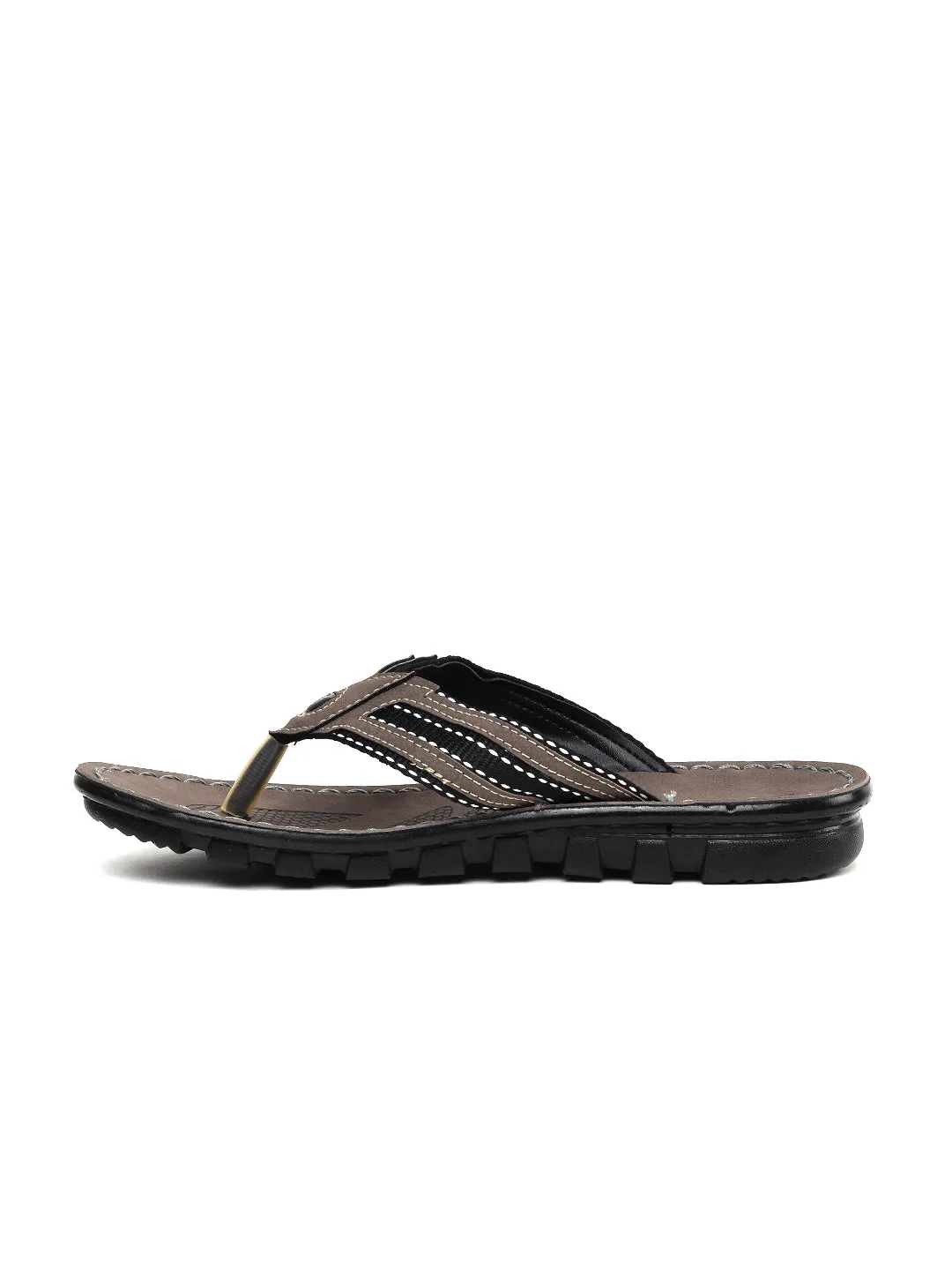 Men's Vertex Brown Flip-Flops