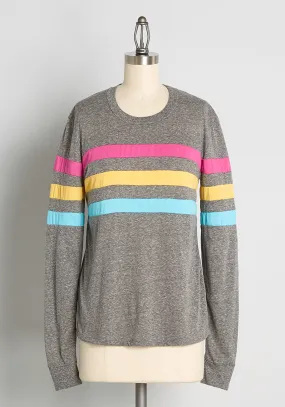 ModCloth x CAMP Made The Team Long Sleeve Tee