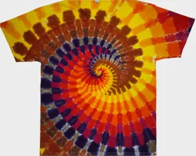 Molten Switchback Spirals