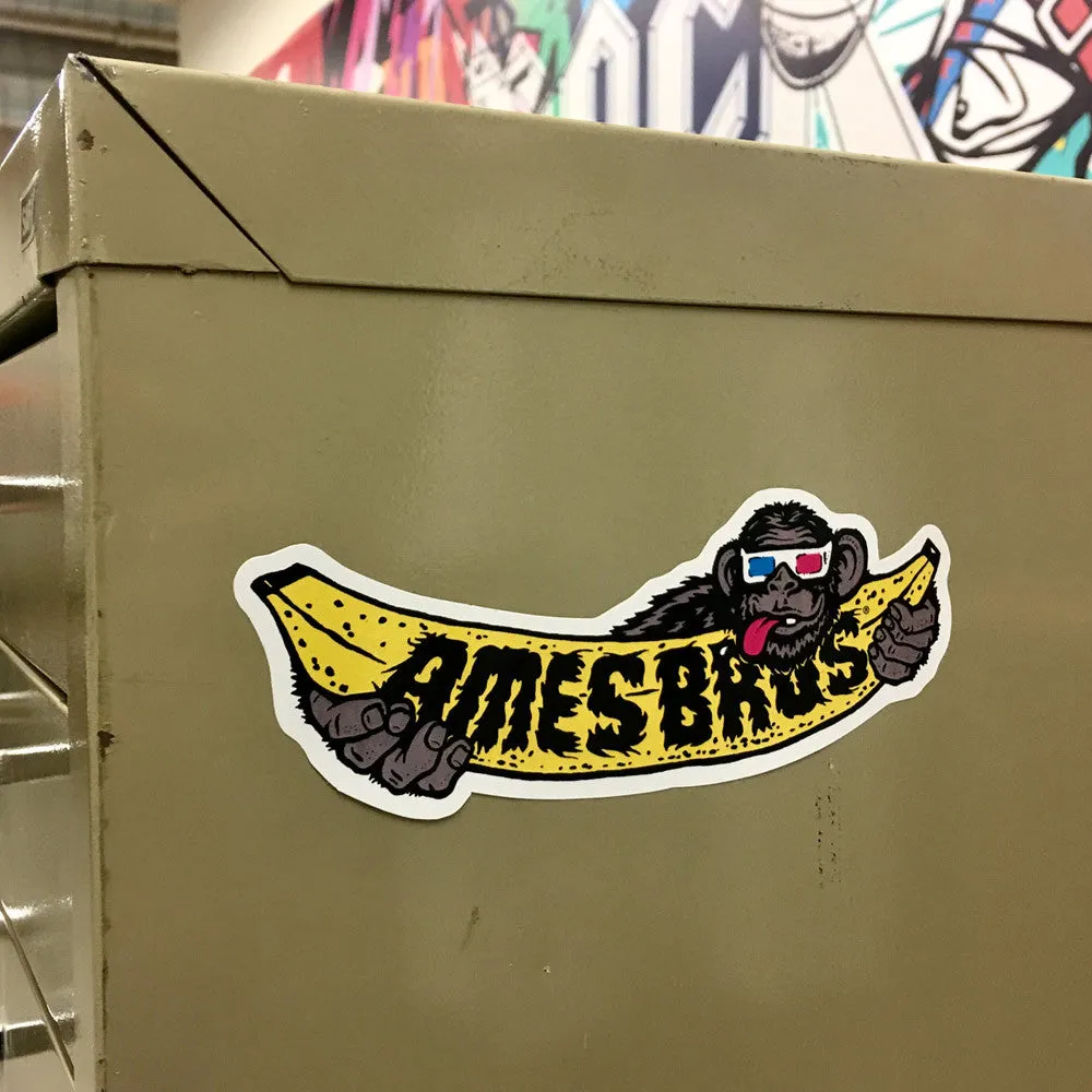 Monkey Business Sticker