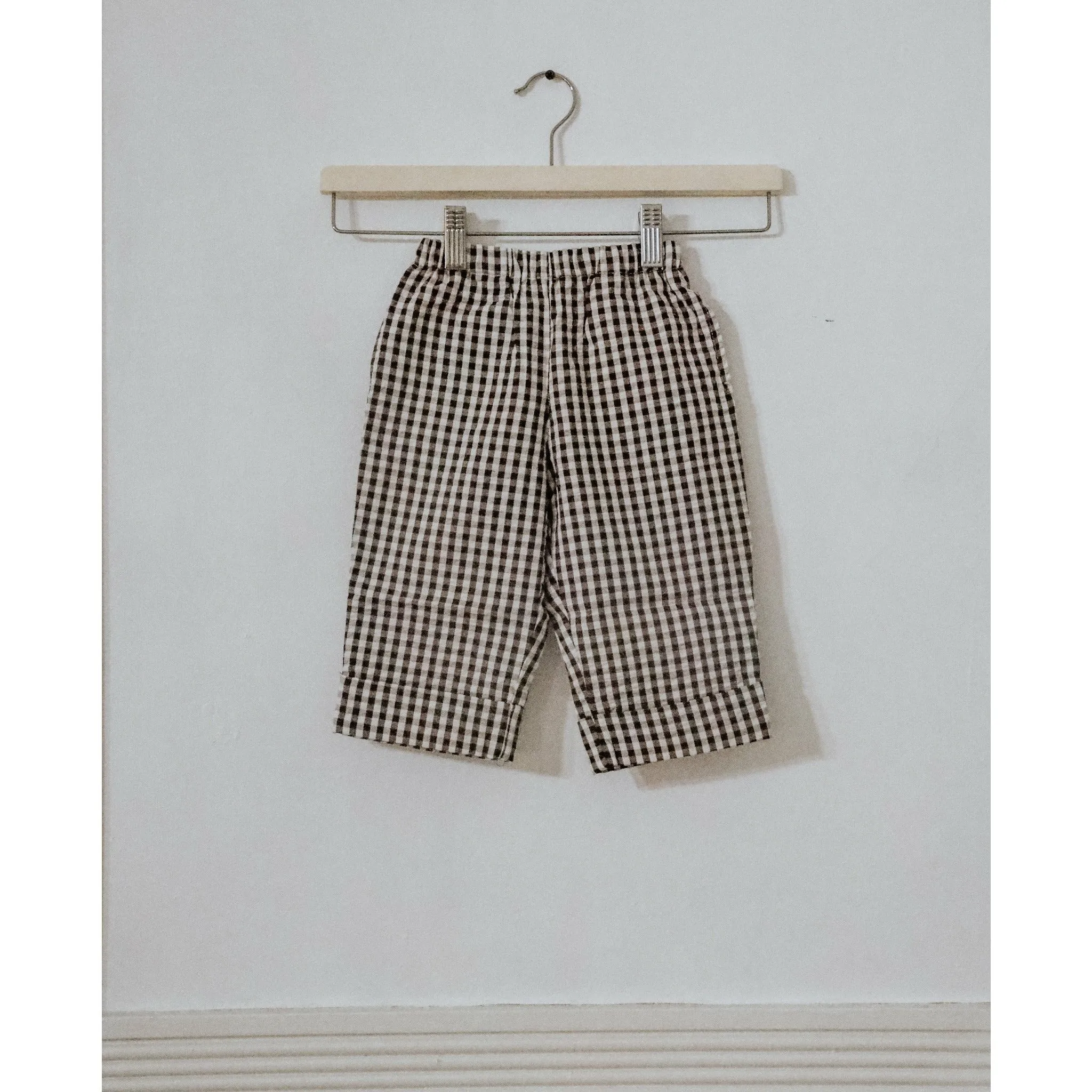 Navida Pants - Bitter Chocolate Check