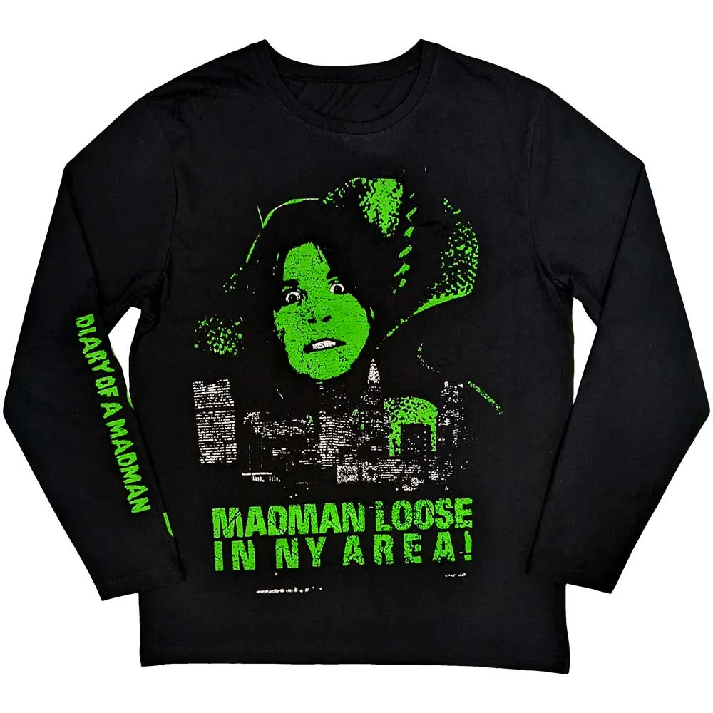 Ozzy Osbourne "Madman Loose" Long Sleeve T shirt