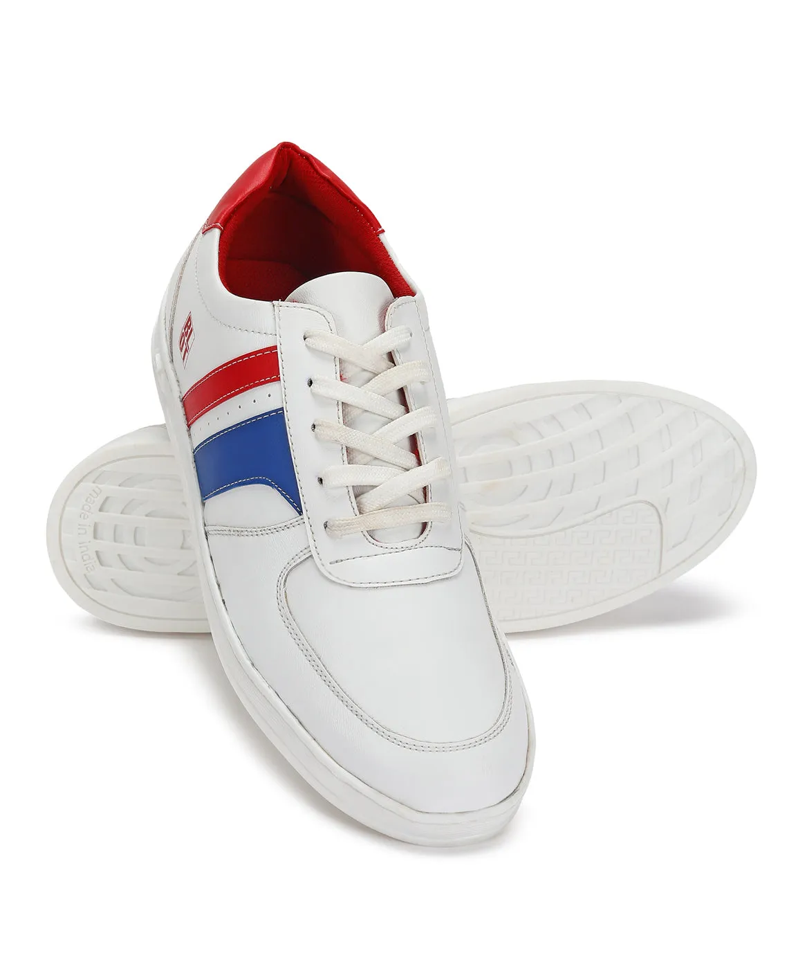 Paragon K1029G Men Casual Shoes | Stylish Walking Outdoor Shoes for Everyday Wear | Smart & Trendy Design  | Comfortable Cushioned Soles White