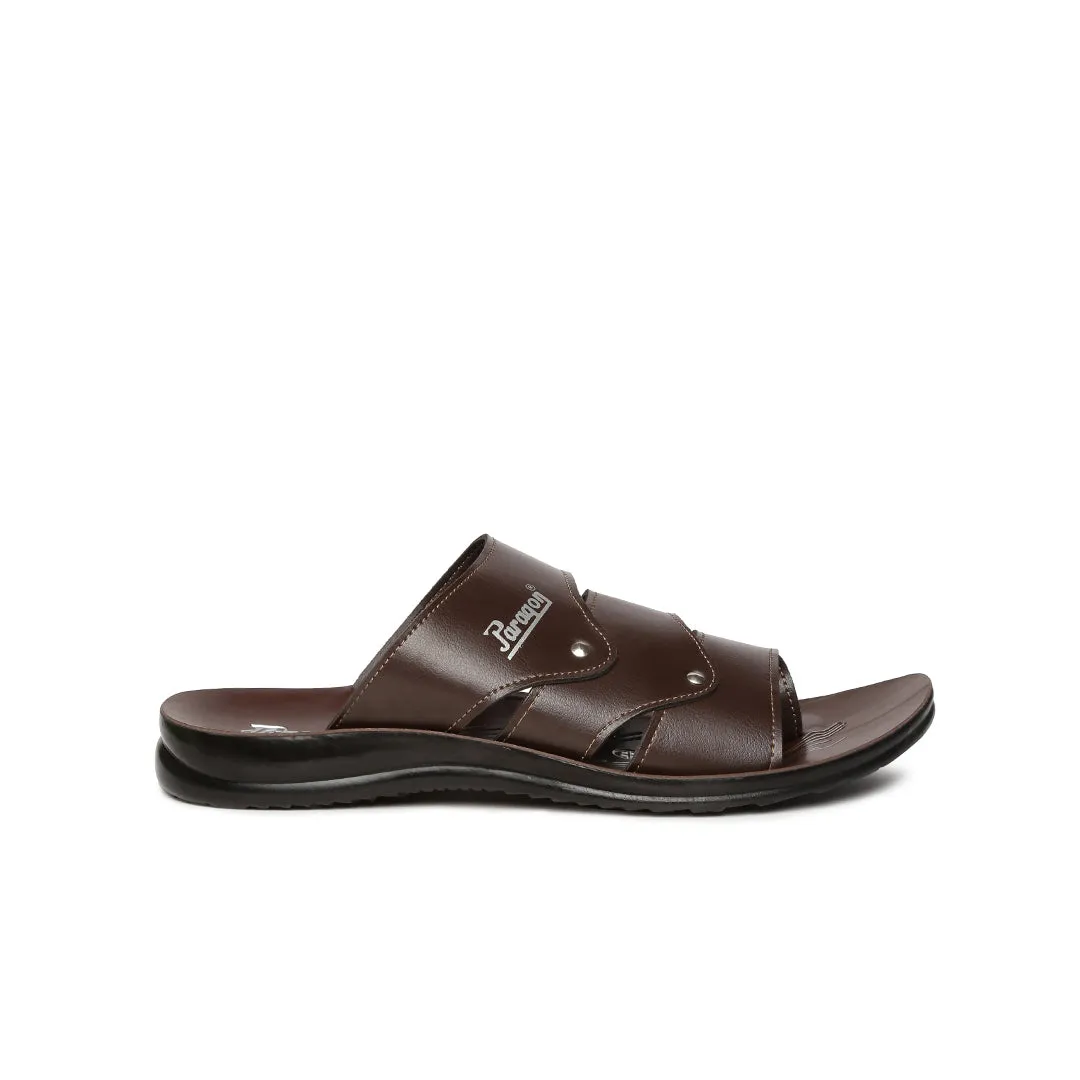 Paragon PU6670T Men Stylish Lightweight Flipflops | Comfortable with Anti skid soles | Casual & Trendy Slippers | Indoor & Outdoor