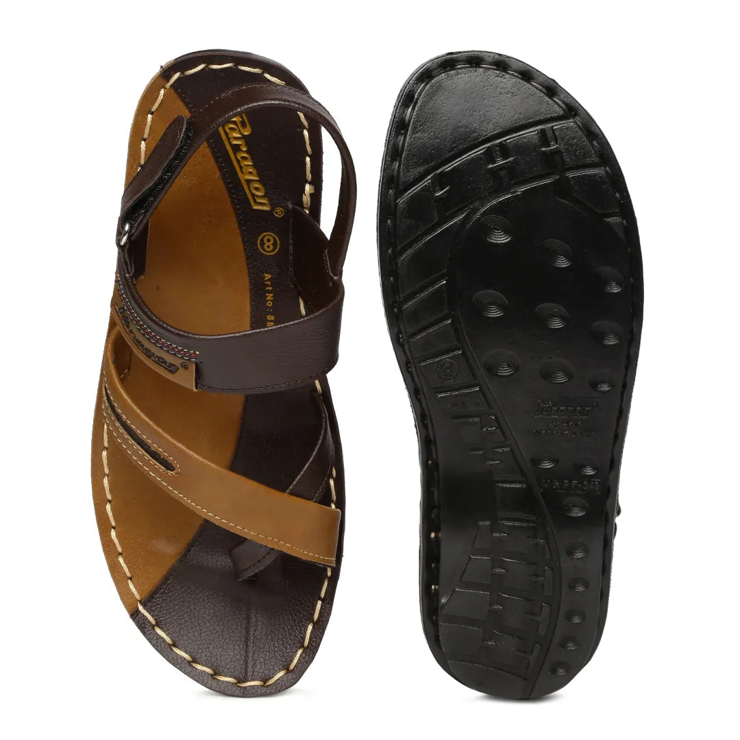 Paragon PU8850G Men Stylish Lightweight Flipflops | Comfortable with Anti skid soles | Casual & Trendy Slippers | Indoor & Outdoor