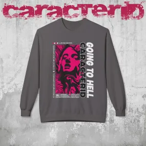 "CaracterID Unisex Softstyle Fleece Crewneck Sweatshirt – Midweight Streetwear"