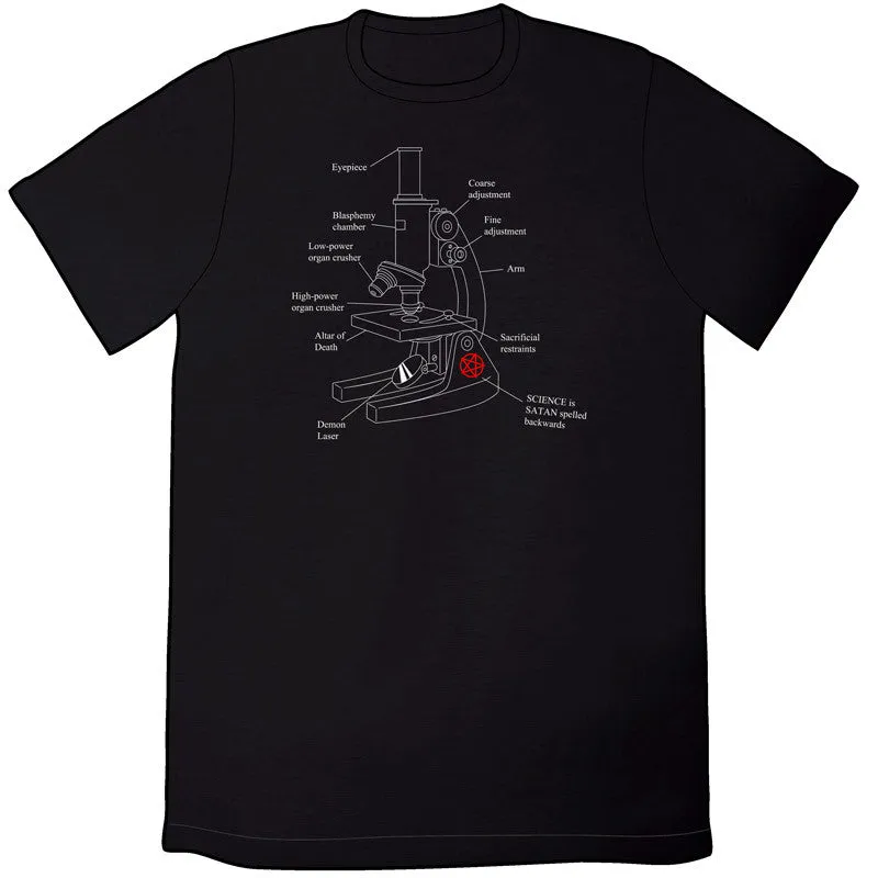 Science is Satan Spelled Backwards Shirt