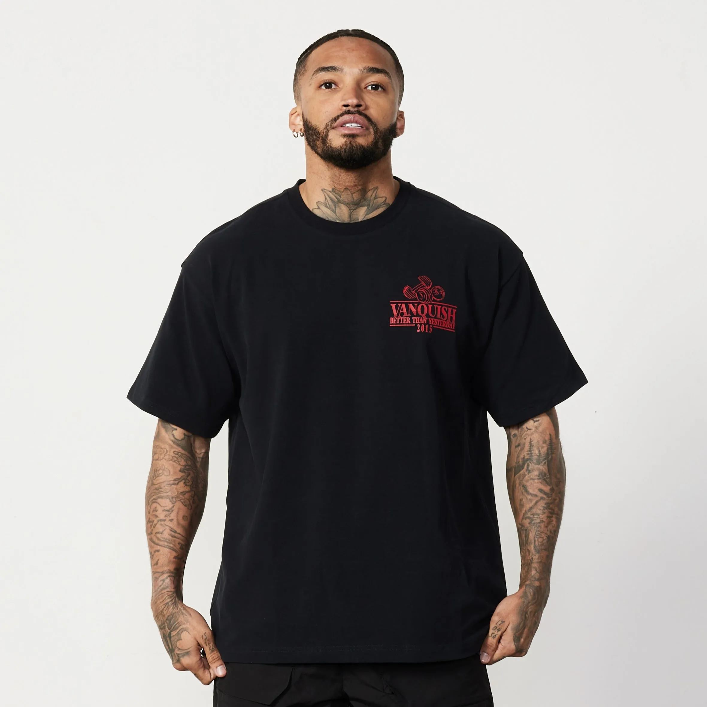 Vanquish TSP Black Western Oversized T Shirt