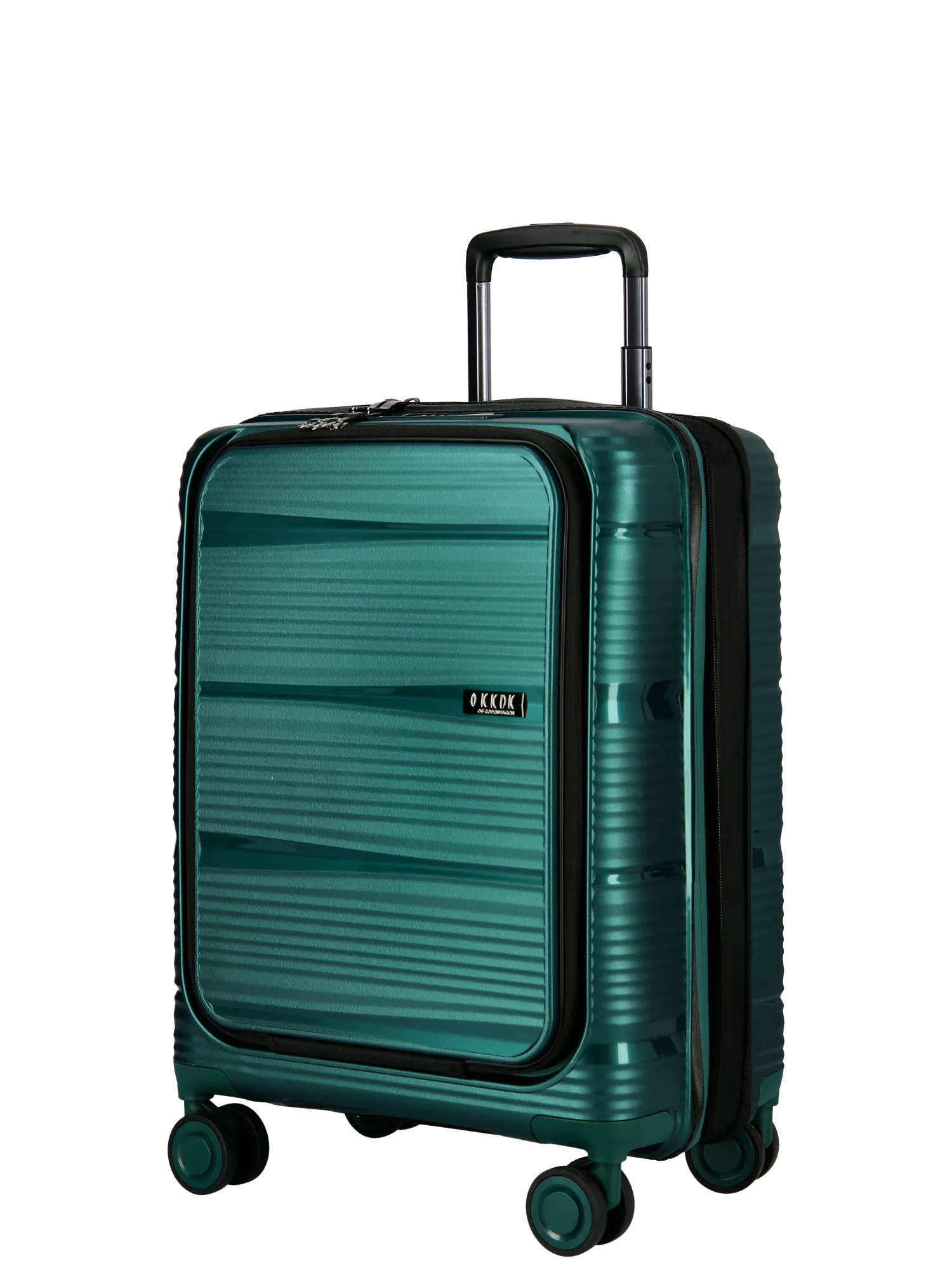 Wire KKDK Cabin Suitcase with front pocket and USB