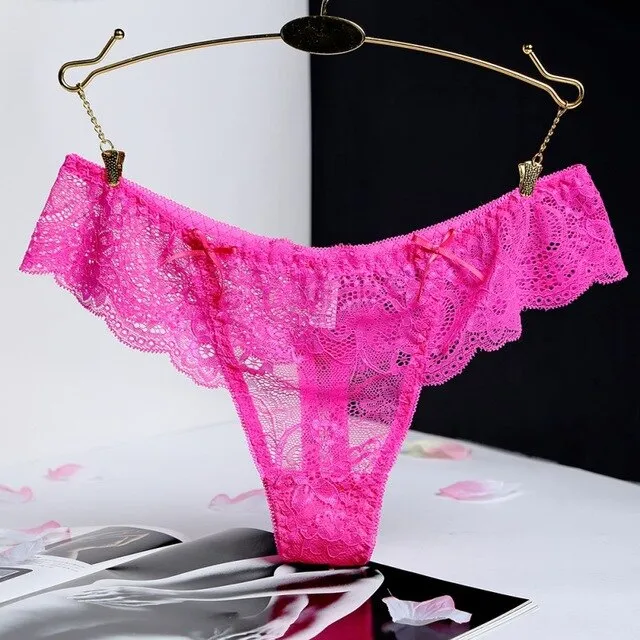 Women Lace Transparent Panties