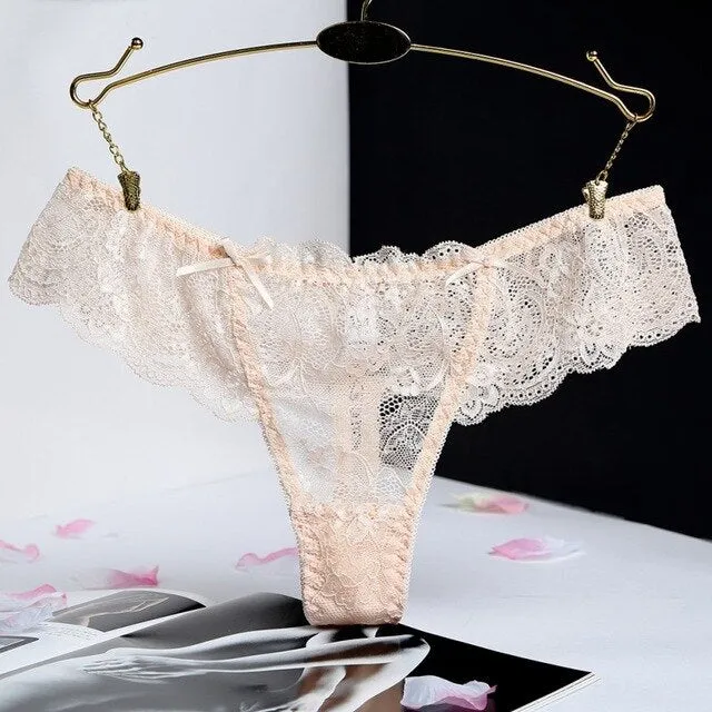 Women Lace Transparent Panties