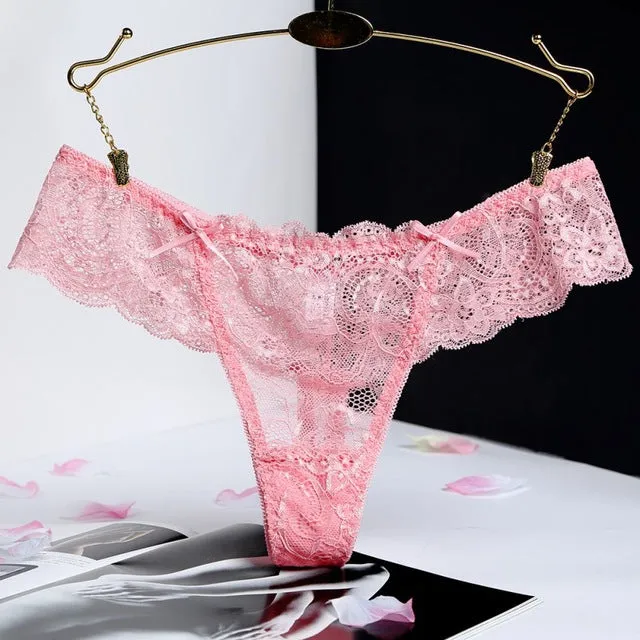 Women Lace Transparent Panties