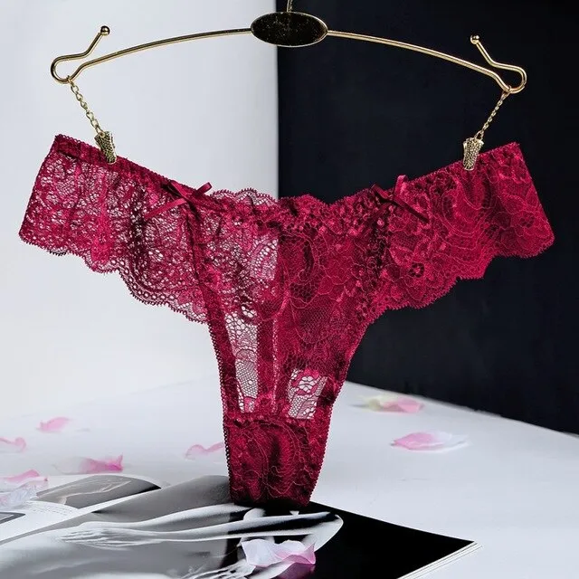 Women Lace Transparent Panties