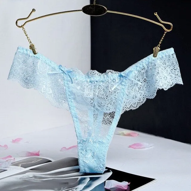 Women Lace Transparent Panties