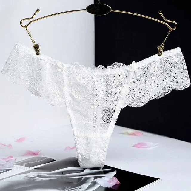 Women Lace Transparent Panties