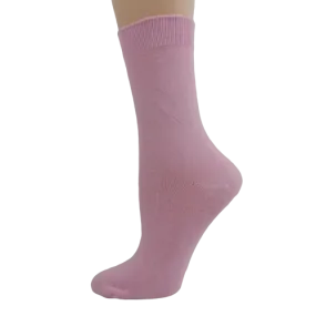 Women's Bamboo Crew Socks in a Classic Diamond Argyle Pattern