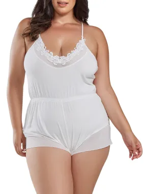 Women's Divya Plus Size Romper Loungewear